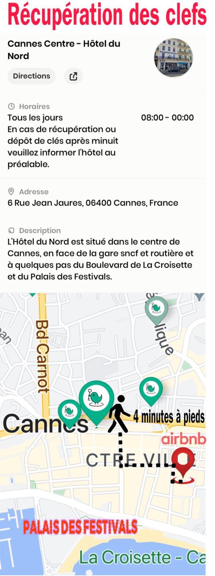 Cannes Centre Proche Plage Croisette Palais Des Festivals Екстериор снимка